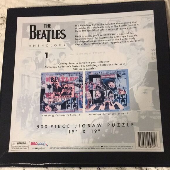 The Beatles Anthology Puzzle 1. NWOT - Picture 2 of 6